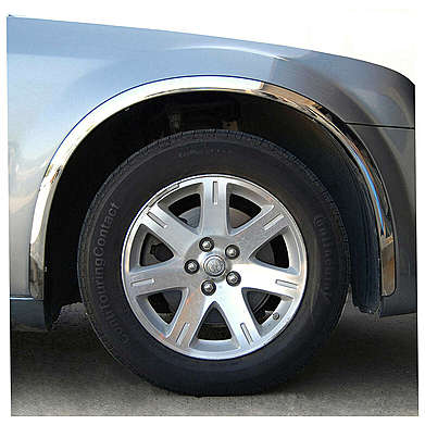 Накладки на колесные арки хромированные комплект 4шт. Premium PFXF0005 для Chrysler 300C 2005-2010 