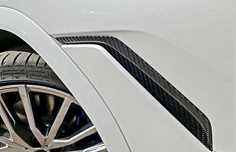 Вставки в передние крылья карбон Renegade для BMW X6 G06 2019-