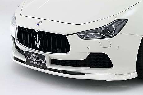 Накладка на передний бампер Pro Composite для Maserati Ghibli (оригинал, Япония)