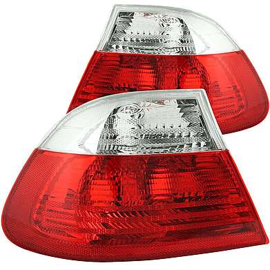 Задние фонари красные Anzo 221217 для BMW E46 2D 2000-2003 / M3 2001-2006