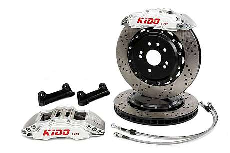 Передняя 8-поршневая тормозная система KIDO Racing для BMW E81 / E82 / E87 / E88 2003-2013