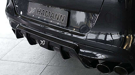 Диффузор заднего бампера Hamann 100F96245 для BMW X6M F96 (оригинал, Германия)