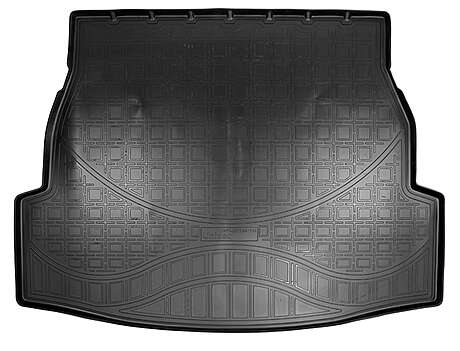 Поддон в багажник черный полиуретановый с бортиками (возможен заказ серых и бежевых), для авто Toyota Rav4 2019-
