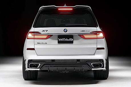 Накладка на задний бампер со стоп-сигналом WALD для BMW X7 (G07) (оригинал, Япония) 