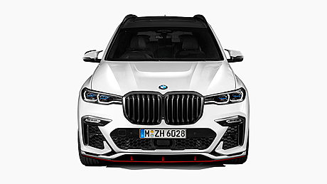 Губа переднего бампера v1 Renegade Punisher Light для BMW G07 X7 2019-2022