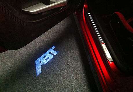 Проекция логотипа ABT Sportsline для Audi A6 (4K, С8) (оригинал, Германия)