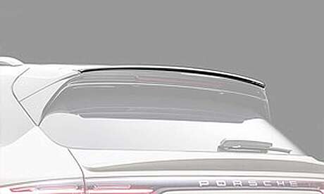 Спойлер на крышку багажника (верхний) (для Turbo) Techart 09Y.100.650.009-T для Porsche Cayenne E3 (оригинал, Германия)