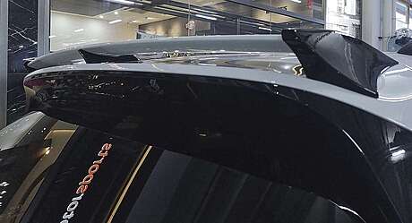 Спойлер на крышку багажника (верхний) Techart 09Y.100.651.009-T для Porsche Cayenne E3 (оригинал, Германия)