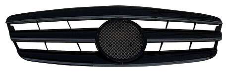 Решетка радиатора CL-Style Black Mercedes Benz W221 S-Class 2005-2009