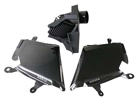Система холодного впуска из карбона Armaspeed CG85-02-0022 для BMW G30 530i /G30 540i B48 B58 2017-2024