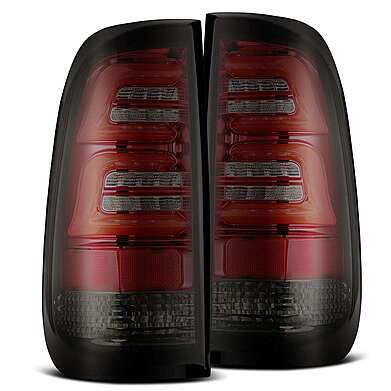 Задняя оптика диодная темно-красная AlphaRex PRO Ford F150 1997-2003