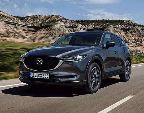 Электроупоры штатного электропривода багажника Mazda CX-5 2017-2023 