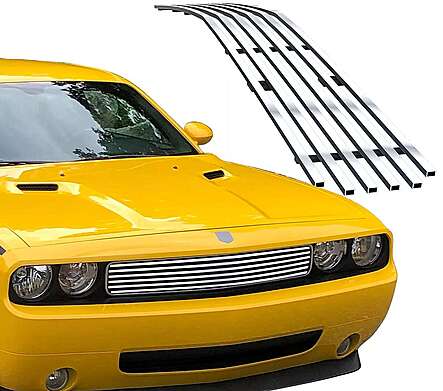 Решетка радиатора APS N19-A70666D для Dodge Challenger 2009-2014