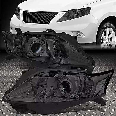 Передняя оптика темная OEM Style для Lexus RX Series RX350 2010-2012