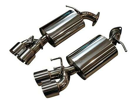 Выхлопная система Top Speed Pro-1 Dual Exit Axle-Back Exhaust Toyota Camry 2.5L 3.5L 2018-2024 