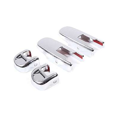 Накладки на замки капота хромированные комплект 4 шт. Real Wheels для Hummer H2 2003-2009